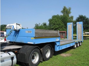 Low loader semi-trailer Gheysen en Verpoort Dieplader / Oplegger: picture 1