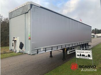 Curtainsider semi-trailer HANGLER SDS-H 420 3-aks XL-godkendt + hævetag: picture 1