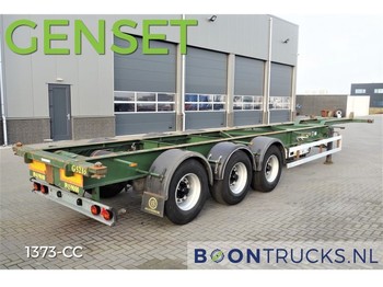 Container transporter/ Swap body semi-trailer HFR SB24 + GENSET 2011 | 40ft HC * 1041 HOURS * 4460 Kg Netto *: picture 1
