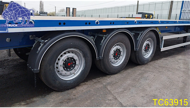 New Dropside/ Flatbed semi-trailer Hoet Trailers HT.SPS.HD Flatbed: picture 8