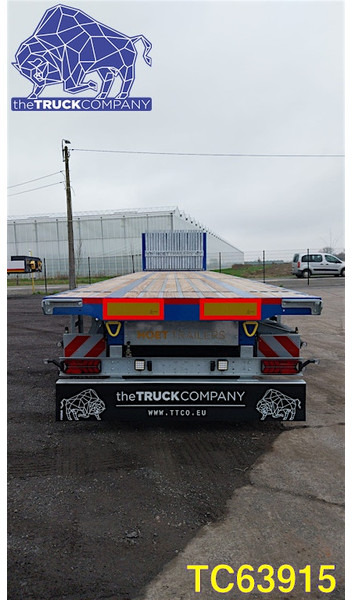 New Dropside/ Flatbed semi-trailer Hoet Trailers HT.SPS.HD Flatbed: picture 20