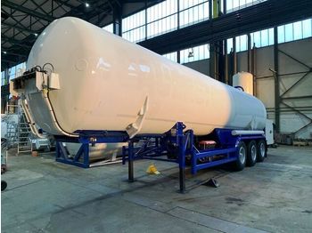 KLAESER GAS, Cryogenic, Oxygen, Argon, Nitrogen Gastank - Tank semi-trailer