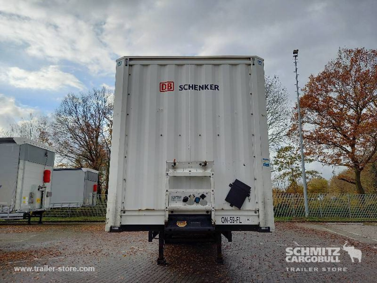 Closed box semi-trailer KRONE Auflieger Trockenfrachtkoffer Standard: picture 11