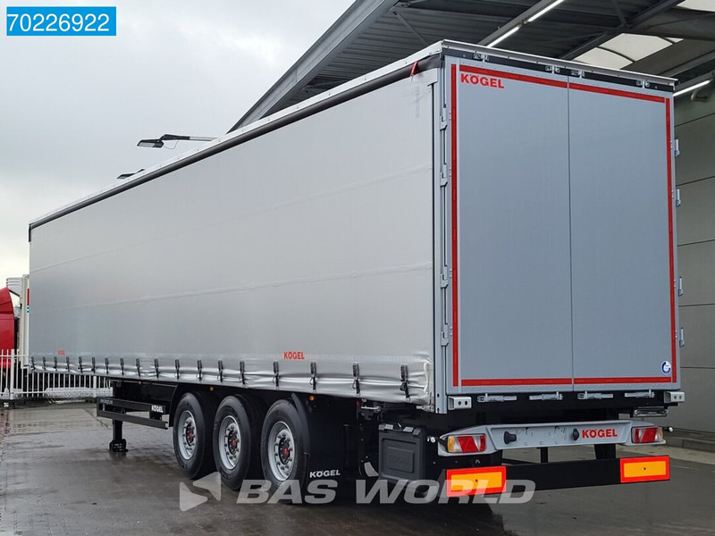 New Curtainsider semi-trailer Kögel S24-1 NEW BPW / SAF Coil Liftachse Edscha Fulda tyres: picture 3