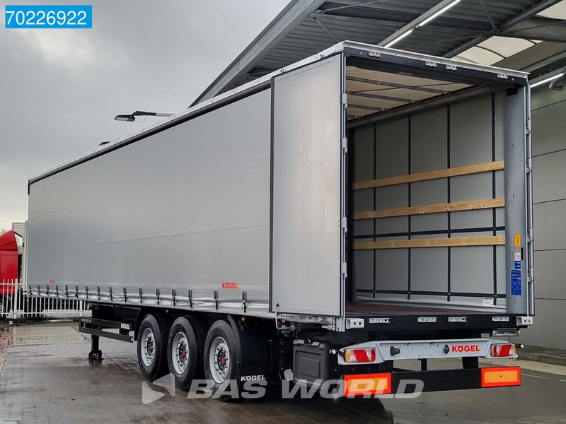 New Curtainsider semi-trailer Kögel S24-1 NEW BPW / SAF Coil Liftachse Edscha Fulda tyres: picture 9