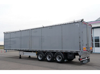 Walking floor semi-trailer Kraker CF-Z / 10 mm / 89 m³ / seitliche türen FALTWAND: picture 4