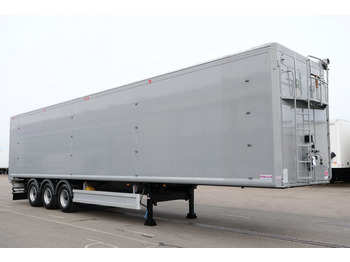 Walking floor semi-trailer Kraker CF-Z / 10 mm / 89 m³ / seitliche türen FALTWAND: picture 2