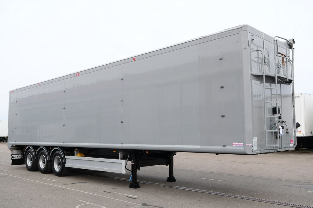 Walking floor semi-trailer Kraker CF-Z / 10 mm / 89 m³ / seitliche türen FALTWAND: picture 2