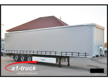 New Curtainsider semi-trailer Krone 6x SD , Liftachse, PK, Alulatten, Garantie NEU: picture 1