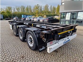 Container transporter/ Swap body semi-trailer Krone SD, Container Wechselfahrgestell: picture 1
