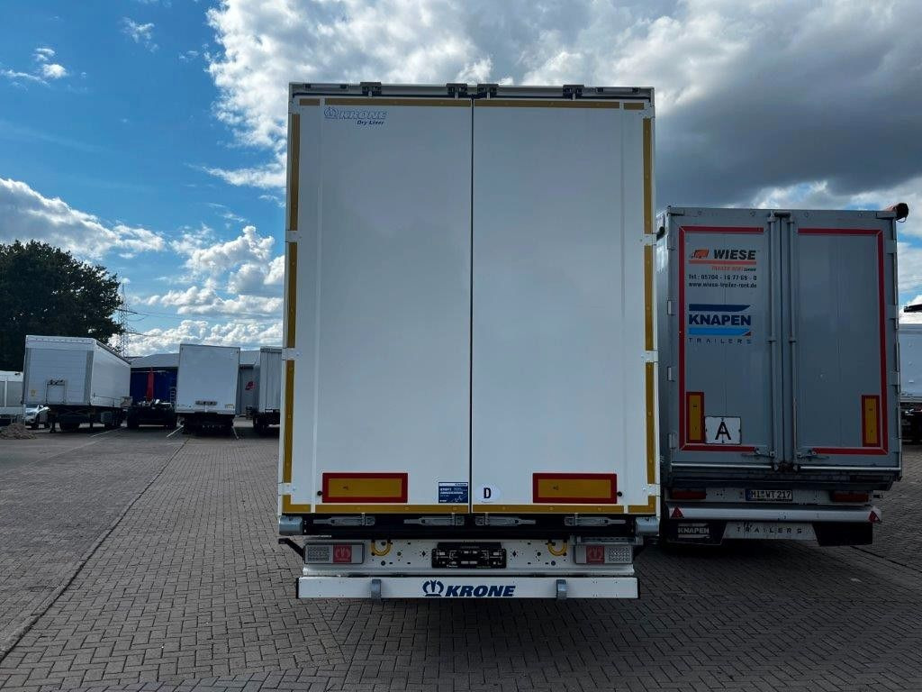 New Closed box semi-trailer Krone SZK 18 Koffer Event Mega-Koffer 2.900 mm Höhe: picture 5