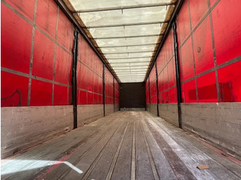 Curtainsider semi-trailer LAG 0-3-39 LS2 aluminium zijborden Hardwood floor TuV 10-2024: picture 1