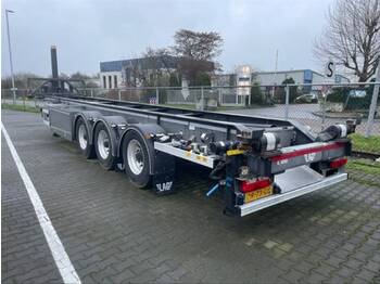 Container transporter/ Swap body semi-trailer LAG 40 ft tipping chassis elct. tipping unit 24 v ONLY FOR RENTING: picture 1