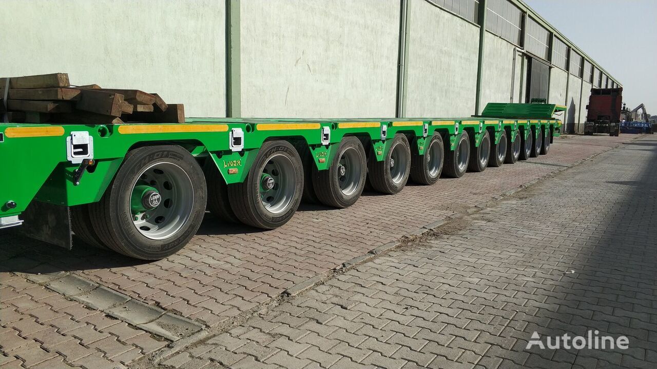 New Low loader semi-trailer LIDER 2024 Model 200 TONS CAPACITY New Productions Directly From Manufacture: picture 6