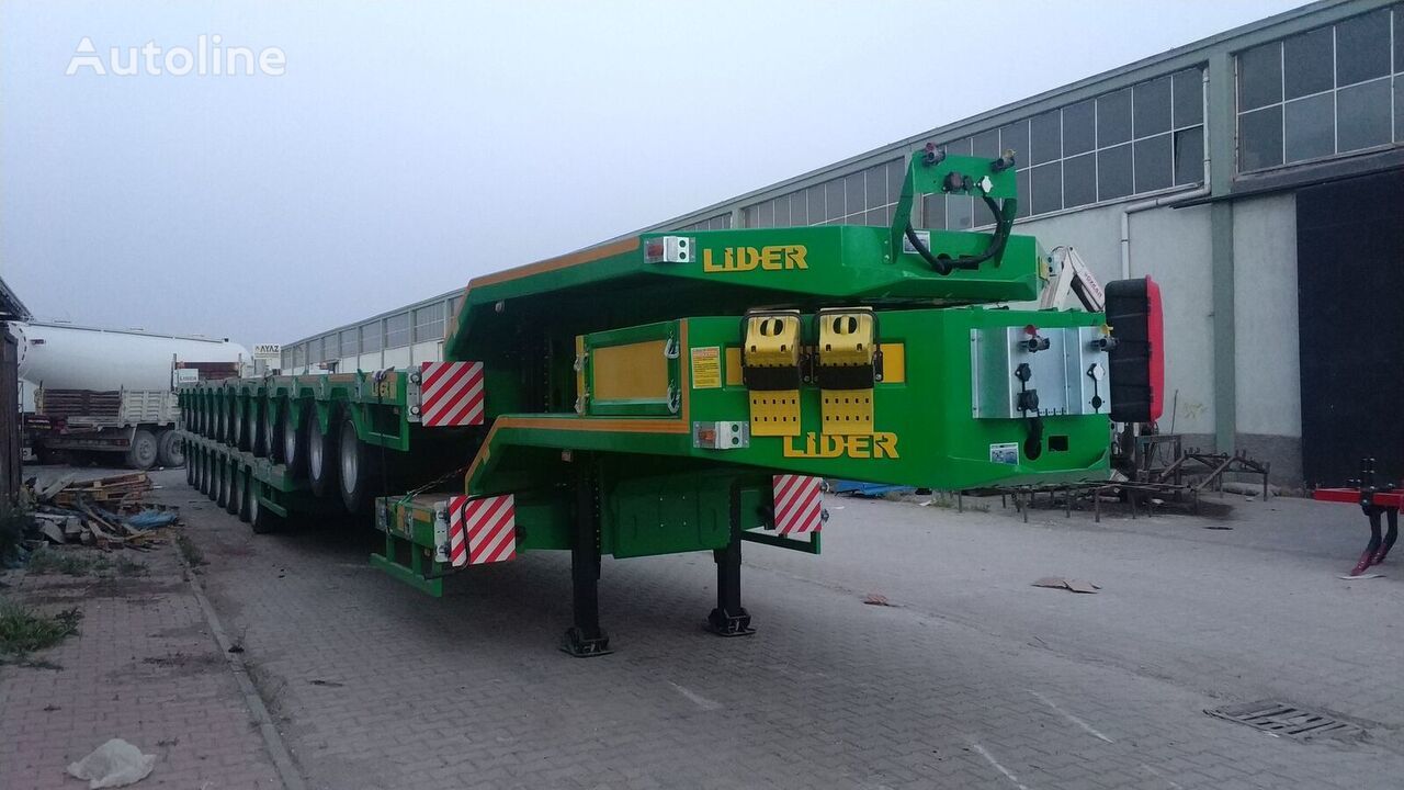New Low loader semi-trailer LIDER 2024 Model 200 TONS CAPACITY New Productions Directly From Manufacture: picture 13