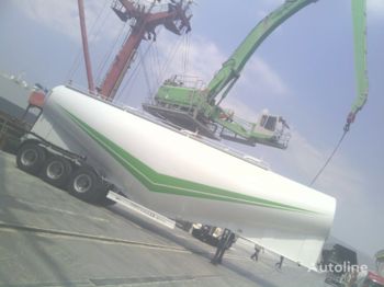 New Tank semi-trailer for transportation of cement LIDER 2024 NEW 80 TONS CAPACITY FROM MANUFACTURER READY IN STOCK: picture 4