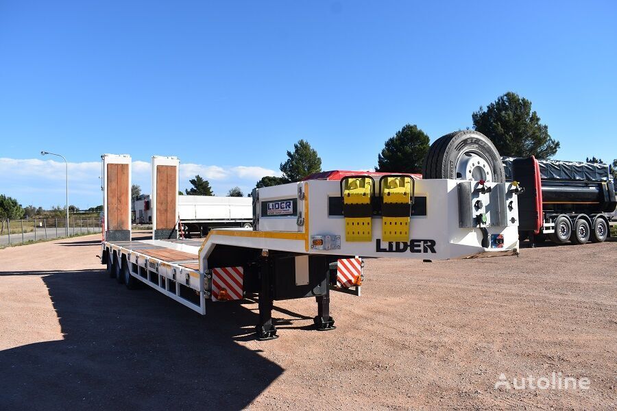 New Low loader semi-trailer LIDER 2024 YEAR NEW LOWBED TRAILER FOR SALE (MANUFACTURER COMPANY): picture 13