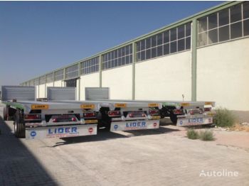 New Container transporter/ Swap body semi-trailer for transportation of containers LIDER NEW 2023 MODELS YEAR (MANUFACTURER COMPANY LIDER TRAILER: picture 4