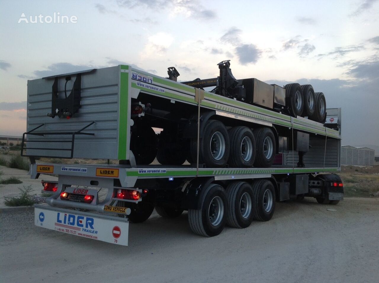 New Container transporter/ Swap body semi-trailer LIDER NEW 2024 MODELNEW READY IN STOCKS From MANUFACTURER STOCK: picture 15