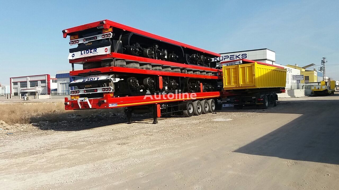 New Container transporter/ Swap body semi-trailer LIDER NEW 2024 MODELNEW READY IN STOCKS From MANUFACTURER STOCK: picture 4