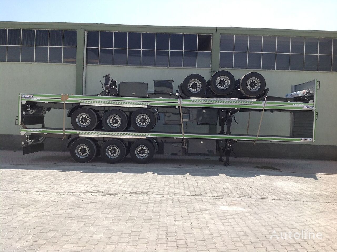 New Container transporter/ Swap body semi-trailer LIDER NEW 2024 MODELNEW READY IN STOCKS From MANUFACTURER STOCK: picture 13