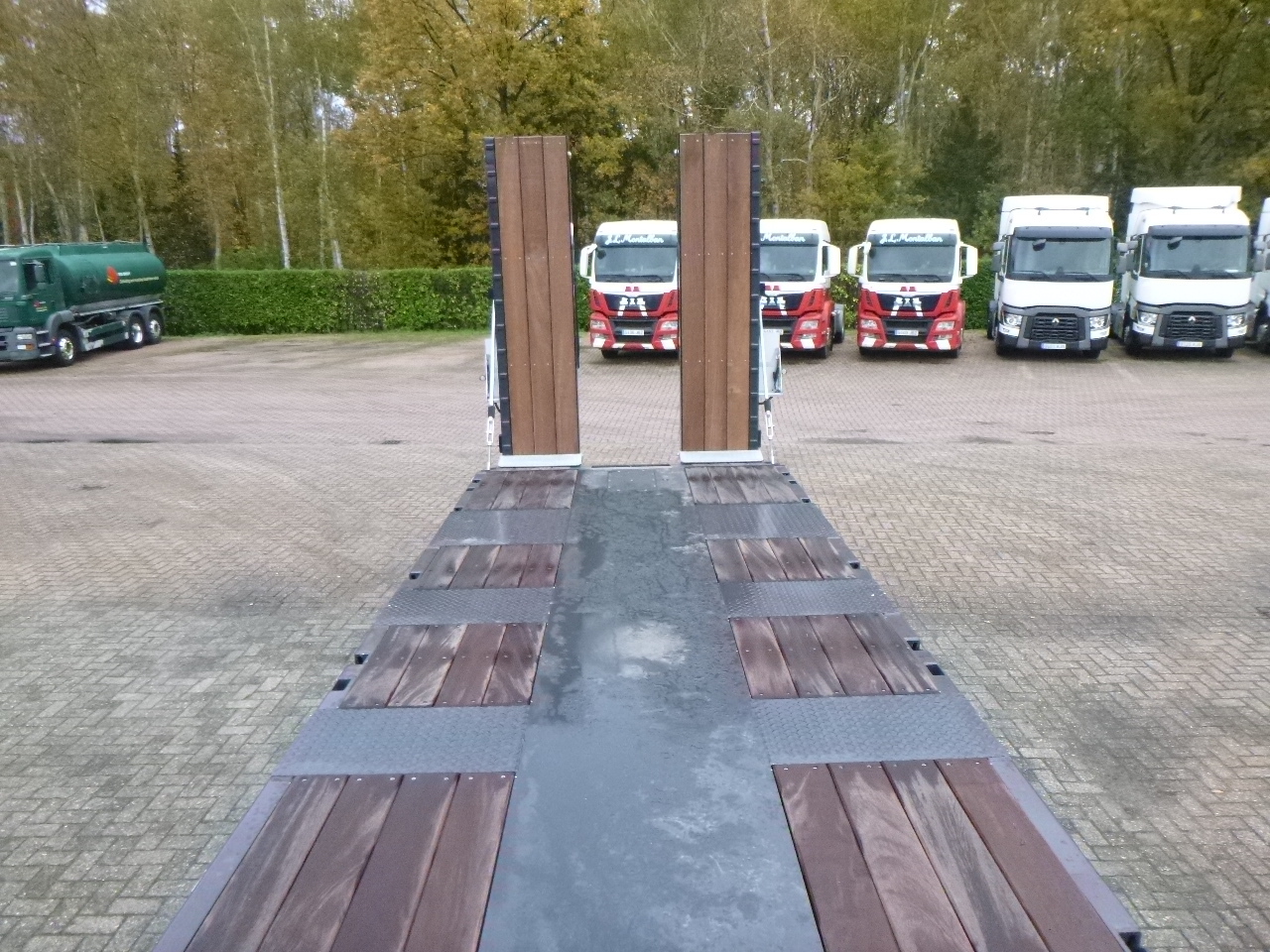 New Low loader semi-trailer Langendorf 3-axle semi-lowbed trailer 48T ext. 13.5 m + ramps: picture 10