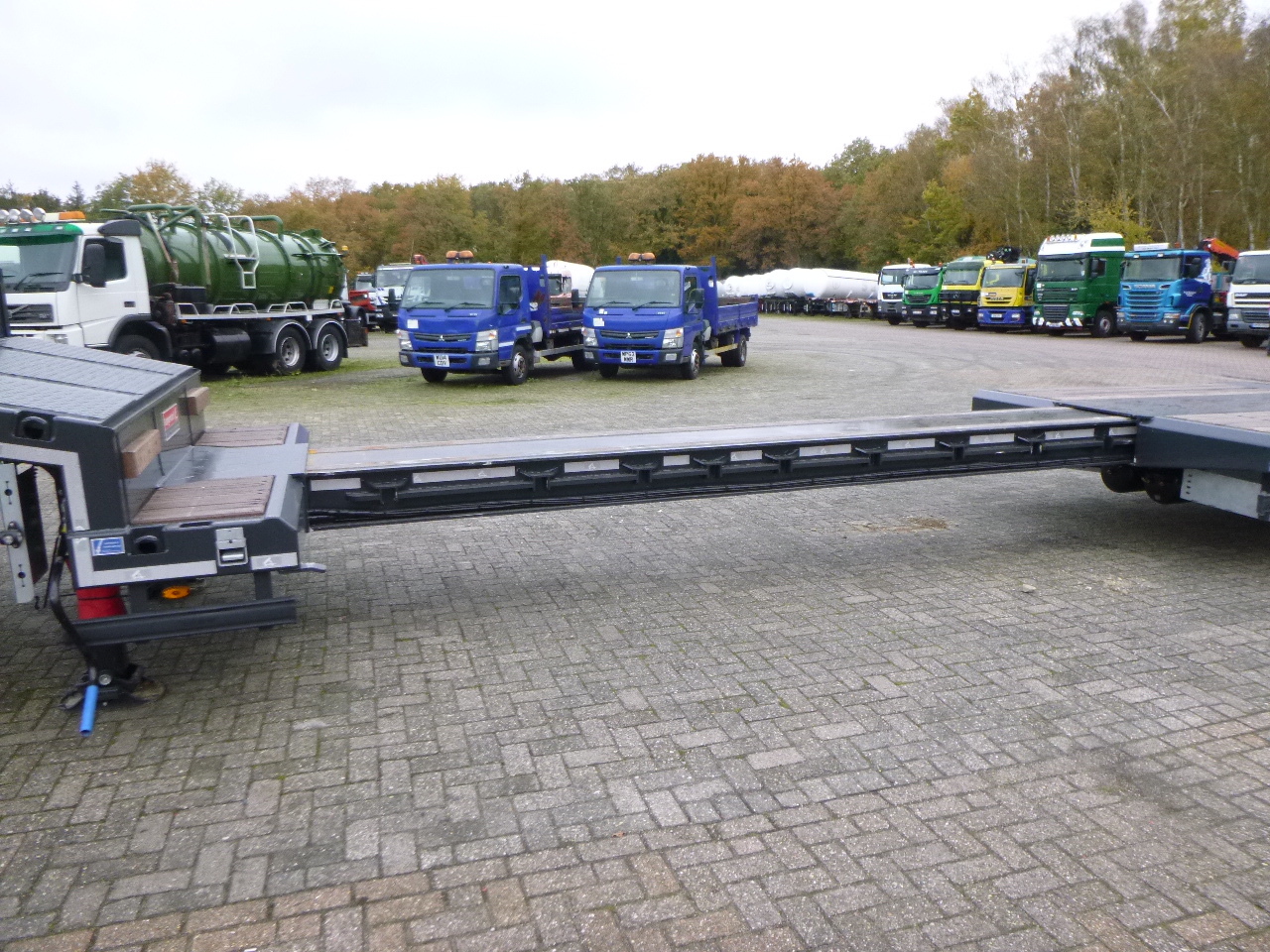 New Low loader semi-trailer Langendorf 3-axle semi-lowbed trailer 48T ext. 13.5 m + ramps: picture 19