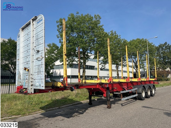 Närko Wood transport, Steel suspension - Log semi-trailer