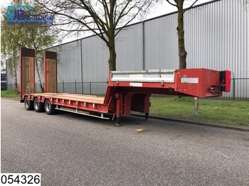 ACTM Lowbed 57500 KG, Steel suspension - Low loader semi-trailer