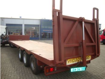 Ackermann 3axel steelsprings low loader - Low loader semi-trailer