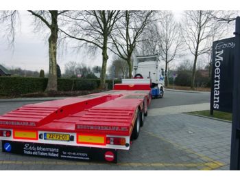 Broshuis E2190/27 Rad und Baggermulden  - Low loader semi-trailer