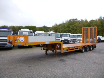 EKW / Stokota Semi-lowbed trailer RO-48T3A + winch + ramps - Low loader semi-trailer