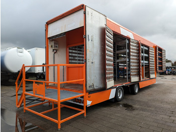 ESVE TA12-10L-10LB-R169 - Gesloten Semi dieplader - AluOpbouw - Stuur-as - BordesTrap - Zijdeuren - 05/2024APK (O1675) - Low loader semi-trailer