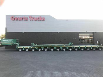 KAMAG K 22 14 MODULE AXEL LINES WITH GOOSNECK AN  - Low loader semi-trailer
