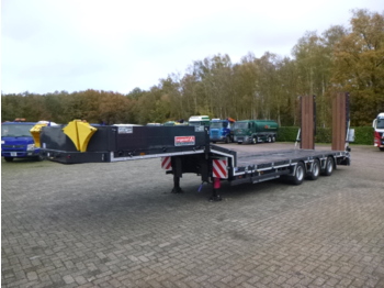 Langendorf 3-axle semi-lowbed trailer 48T ext. 13.5 m + ramps - low loader semi-trailer