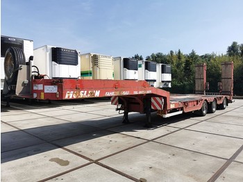 MOESLEIN STR3 radmulde,hydr rampen - Low loader semi-trailer