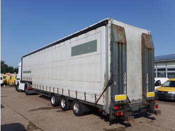 MUELLER-MITTELTAL TS 3 GG 34000 kg Edscha Manuelle Rampe - Low loader semi-trailer