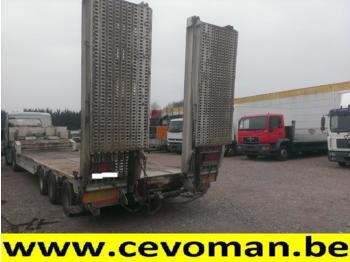 Mol gestuurde 3-asser - Low loader semi-trailer