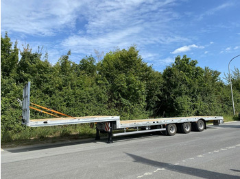 Möslein  3 Achs Satteltieflader Plato 45 t GGfür Fertigt  - Low loader semi-trailer