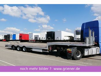 Möslein STR 3 / LENKACHSE / CONTAINER / STABIL / TOP !!!  - Low loader semi-trailer