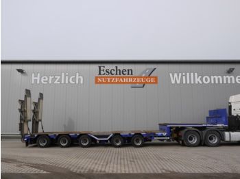 Müller-Mitteltal TS5-VLL3 Tele AL 50.0, verbr., 1+2 Achse lift  - Low loader semi-trailer