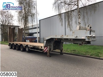 Nicolas Lowbed 79500 KG, B 2,48 mtr + 2 x 0,36 mtr - Low loader semi-trailer