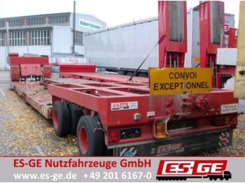 Scheuerle 2-Achs-Tiefbett - zwangsgelenkt  - Low loader semi-trailer