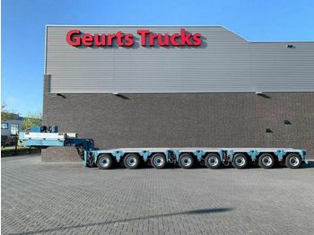 Scheuerle 8 AXEL MODULE TRAILER WITH GOOSNECK AND POWERPAC  - Low loader semi-trailer
