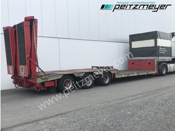  Schröder Tiefbettauflieger ST15/24P3-12, 9ZLH+M12555S m. faltbaren Doppelrampen - Low loader semi-trailer