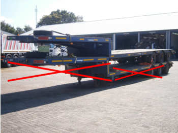 Traylona 3-axle lowbed trailer 35000 KG - Low loader semi-trailer