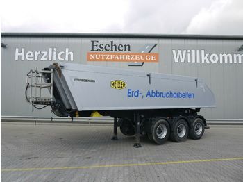 Tipper semi-trailer Meiller Kisa 3-Achs 23 m³ Alu-Kastenmulde, BPW,Luft/Lift: picture 1