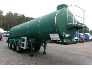 Tank semi-trailer for transportation of food Melton Food tank inox 25 m3 / 1 comp: picture 2