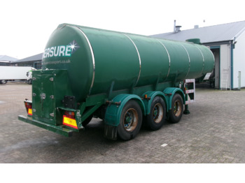 Tank semi-trailer for transportation of food Melton Food tank inox 25 m3 / 1 comp: picture 4