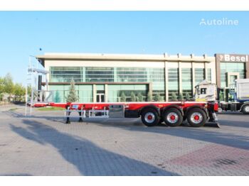 New Container transporter/ Swap body semi-trailer for transportation of containers NOVA NEW CONTAINER TIPPING CHASSIS PRODUCTION 20,30,40 FT 2023: picture 1